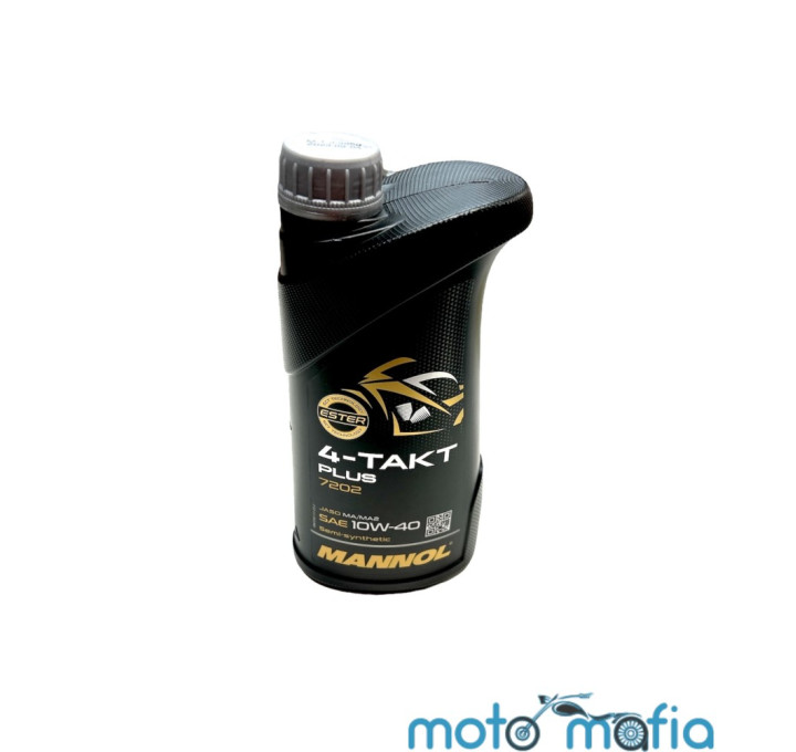 Масло Mannol Plus 10W-40 4Т полусинтетика