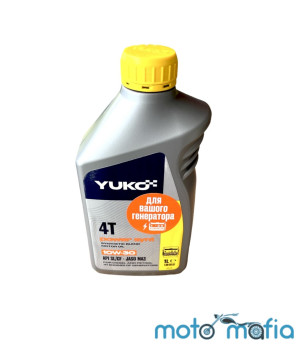 Масло YUKO POWER SYNT 10W-30 4T для генераторов.(1 литр)