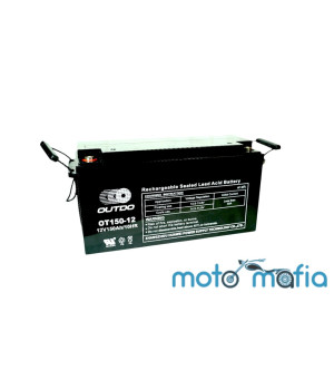Аккумулятор тяговый 12V150A "OUTDO".(ОТ 150-12)
