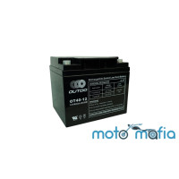 Аккумулятор тяговый 12V40A "OUTDO".(ОТ40-12)