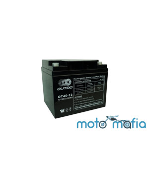 Аккумулятор тяговый 12V40A "OUTDO".(ОТ40-12)