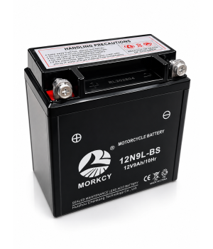 Аккумулятор гелевый высокий 12V9A  MORKCY. (12N9L-BS)