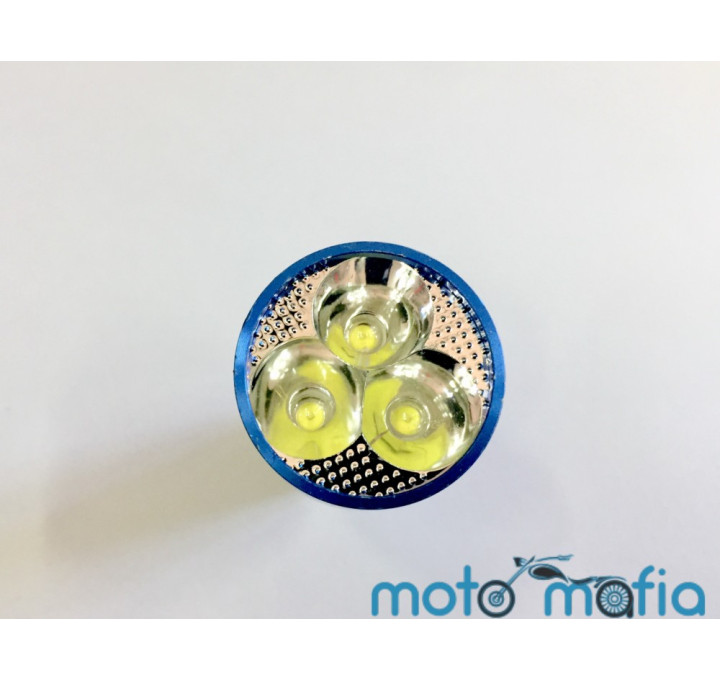 Лампа фары LED (три диода)