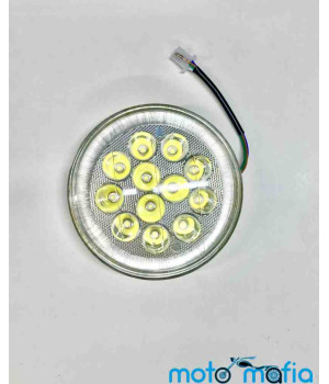 Вставка фары LED мото 12 диодов