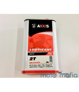 Масло AXXIS 2T полусинтетика (1 литр)