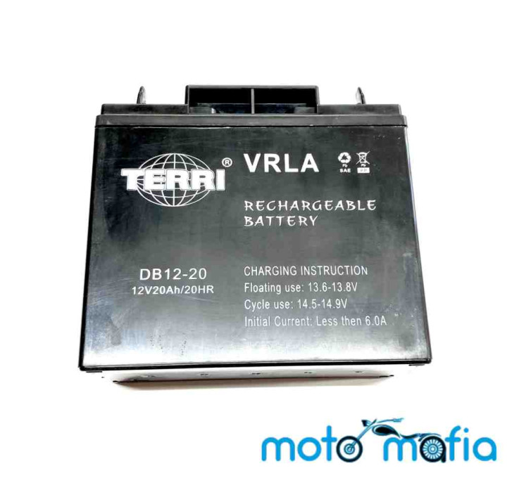 Аккумулятор тяговый 12V20Ah "TERRI".