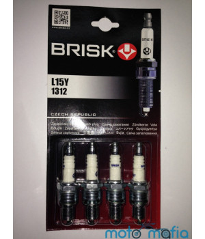 Свеча BRISK L15Y для автомобилей (4 штуки)