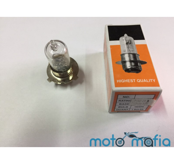 Лампа фары 12V 35/35W 3 уса