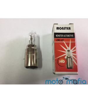 Лампа фары ВА20D, 12V 35/35W китаец, галогенка